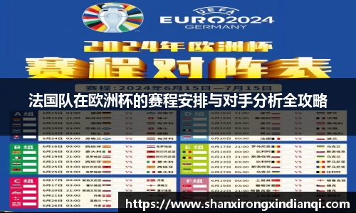 法国队在欧洲杯的赛程安排与对手分析全攻略